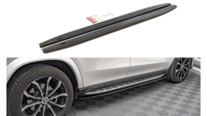 Lip Spoiler Mercedes-Benz GLS X167 Side Skirts Gloss Black