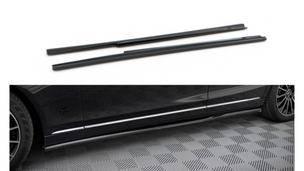 Lip Spoiler Mercedes-Benz S W222 Side Skirts