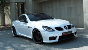 Lip Spoiler Mercedes-Benz SLK R171 Side Skirts SLK R172 AMG Look ABS
