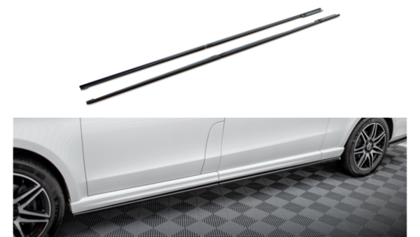 Lip Spoiler Mercedes-Benz V Extra Long W447 Facelift Side Skirts