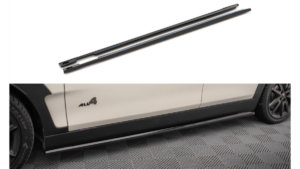 Lip Spoiler Mini Cooper Clubman John Cooper Works F54 Facelift Side Skirts Gloss Black