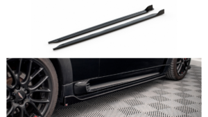 Lip Spoiler Mini Cooper John Cooper Works R56 Side Skirts v.2 Gloss Black