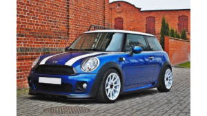 Lip Spoiler Mini Cooper R56 JCW Side Skirts v.1 Gloss Black