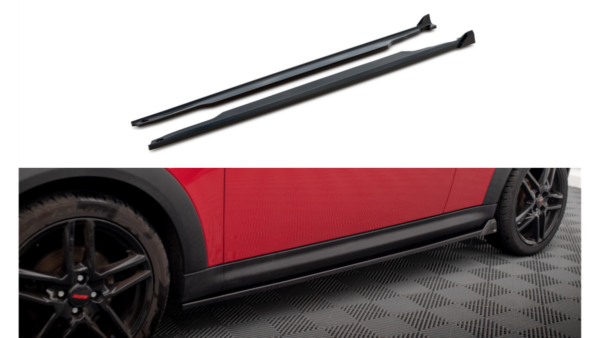 Lip Spoiler Mini One R56 Side Skirts Gloss Black