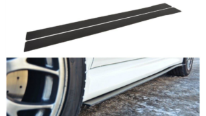 Lip Spoiler Mitsubishi Lancer Evo X Side Skirts Racing