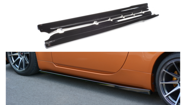 pol_pl_Dokladka-Nissan-350Z-Progi-Gloss-Black-273155_8.png Lip Spoiler Nissan 350Z Side Skirts Gloss Black