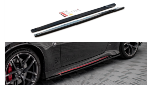 Lip Spoiler Nissan 370Z Nismo Facelift Side Skirts v.2 Gloss Black