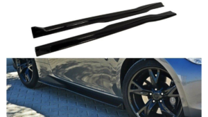 Lip Spoiler Nissan 370Z Side Skirts v.1 Gloss Black
