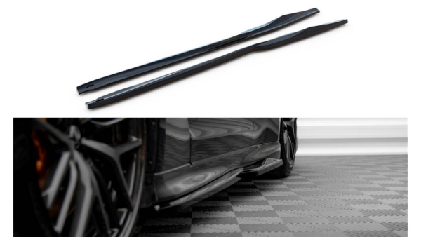 Lip Spoiler Nissan GTR R35 Facelift Side Skirts