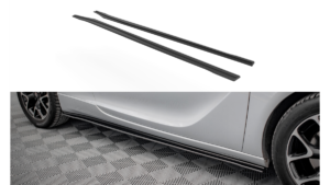 Lip Spoiler Opel Astra GTC OPC-Line J Side Skirts Street Pro Black-Red