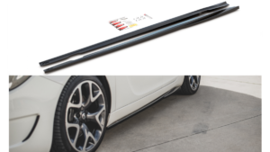 Lip Spoiler Opel Insignia Mk. 1 OPC Side Skirts Gloss Black