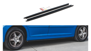 Lip Spoiler Peugeot 207 Sport Side Skirts Gloss Black