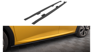 Lip Spoiler Peugeot 208 GT II Side Skirts Street Pro Black