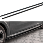 Lip Spoiler Peugeot 208 GTi I Side Skirts Gloss Black