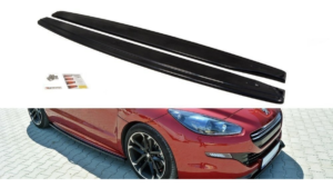 Lip Spoiler Peugeot RCZ Side Skirts Gloss Black