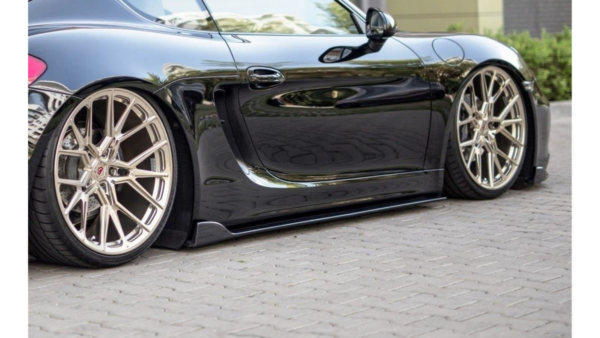 Lip Spoiler Porsche Cayman II 981C Side Skirts