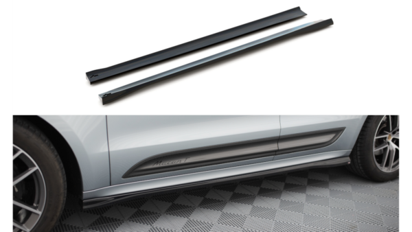 Lip Spoiler Porsche Macan T I Facelift 2 Side Skirts