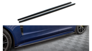 Lip Spoiler Porsche Panamera E-Hybrid 971 Facelift Side Skirts