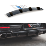 Lip Spoiler Porsche Panamera Turbo 970 Facelift Rear Valance Gloss Black