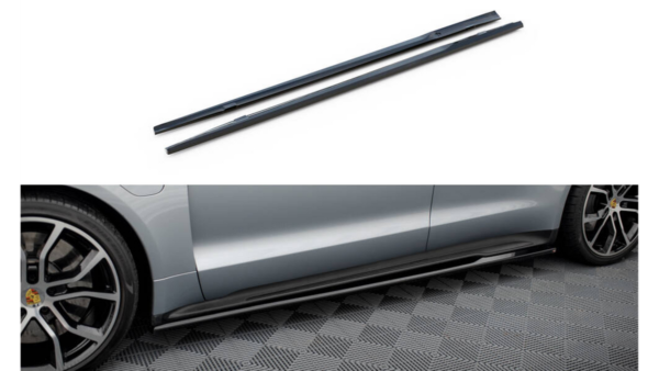 Lip Spoiler Porsche Taycan Taycan 4 Taycan 4S Taycan GTS I Side Skirts