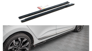 Lip Spoiler Renault Clio V Side Skirts Gloss Black