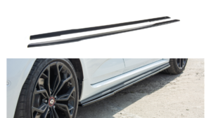 Lip Spoiler Renault Megane IV RS Side Skirts Gloss Black