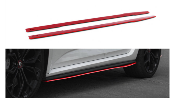 Lip Spoiler Renault Megane RS IV Side Skirts v.2