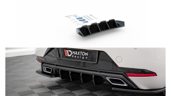 Lip Spoiler Seat Ibiza FR V Rear Valance Gloss Black