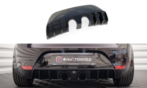 Lip Spoiler Seat Leon 2 Cupra Fr Rear Valance Gloss Black