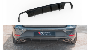 Diffuser Seat Leon Cupra ST III Facelift Rear Valance v.2 Gloss Black
