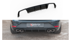 Diffuser Seat Leon Cupra ST III Facelift Rear Valance v.3 Gloss Black