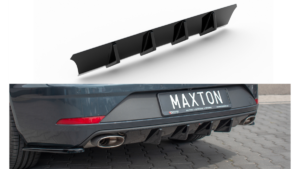 Lip Spoiler Seat Leon Cupra III Facelift Sportstourer Rear v.1 Gloss Black