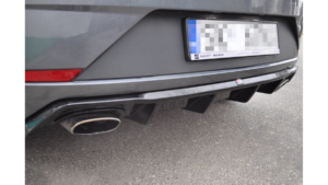 Lip Spoiler Seat Leon Cupra III Facelift Rear Valance v.1 Gloss Black