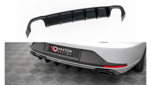 Lip Spoiler Seat Leon Cupra Sportstourer III Rear Valance Gloss Black
