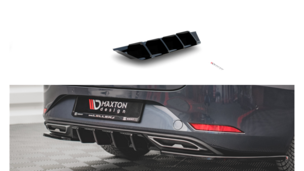 Diffuser Seat Leon FR ST IV Rear Valance Gloss Black