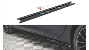 Lip Spoiler Seat Leon FR IV Cupra Leon Side Skirts v.1 Gloss Black