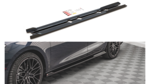 Lip Spoiler Seat Leon FR IV Cupra Leon Side Skirts v.2 Gloss Black