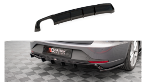 Lip Spoiler Seat Leon FR Sportstourer III Rear Valance Gloss Black