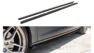 Lip Spoiler Seat Leon III Cupra FR Facelift Side Skirts v.1 Gloss Black