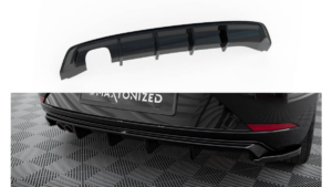 Lip Spoiler Seat Leon III Facelift Rear Valance Gloss Black