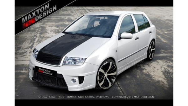 Lip Spoiler Skoda Fabia I Side Skirts Demonic Not primed