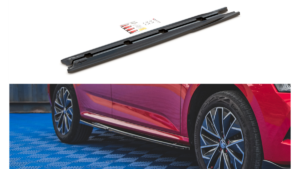 Lip Spoiler Skoda Kamiq Side Skirts Gloss Black