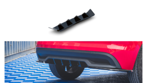 Lip Spoiler Skoda Kamiq Rear Valance Gloss Black