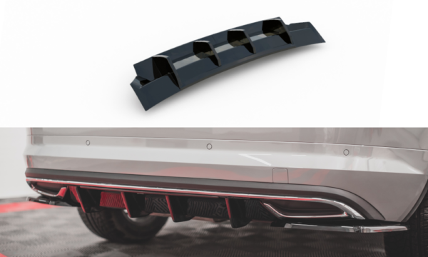 Lip Spoiler Skoda Kodiaq I Sportline Rear Valance Gloss Black