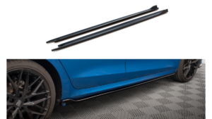 Lip Spoiler Skoda Octavia IV Side Skirts v.1 Gloss Black