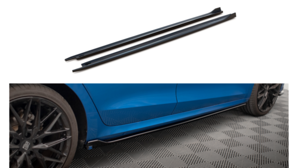 Lip Spoiler Skoda Octavia IV Side Skirts v.1 Gloss Black