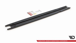 Lip Spoiler Skoda Octavia IV RS Side Skirts v.1 Gloss Black