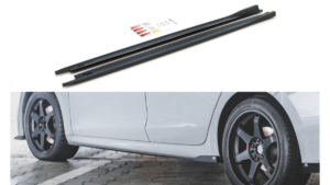 Lip Spoiler Skoda Octavia IV RS Side Skirts v.3 Gloss Black