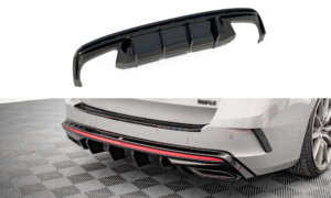 Lip Spoiler Skoda Octavia IV RS Rear Valance Gloss Black