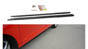 Lip Spoiler Skoda Rapid Side Skirts Gloss Black